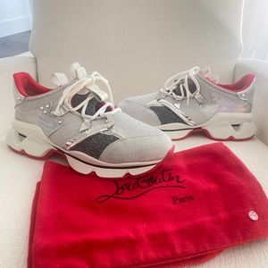 Christian Louboutin Red Runner Sneakers 45